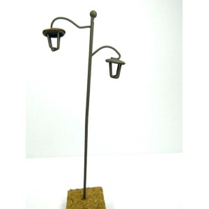 Iron Street Lamp Cm 17h - Choice of Color - Scenography for Nativity Scene