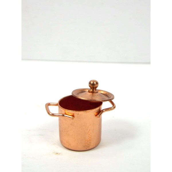 Pot with Cover Cm 2x3x1,5 - Kitchen Chef Osteria Pastori Nativity