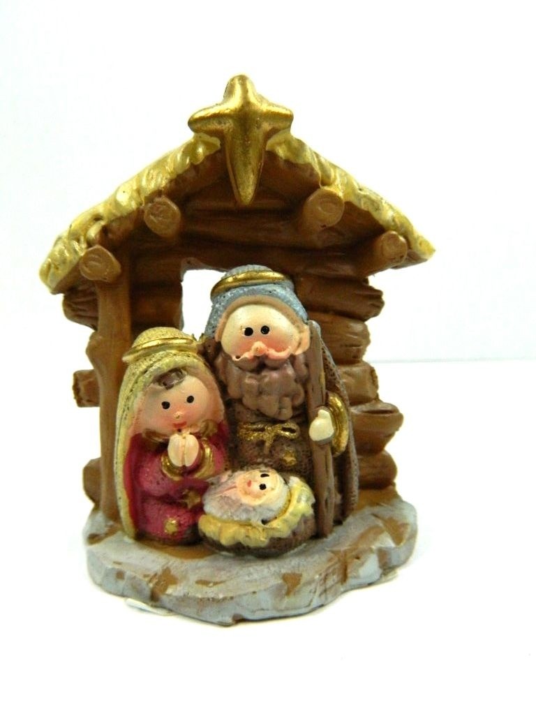 Natività Presepe da 2 a 4 cm miniatura statuine piccole economiche –  hobbyshopbomboniere