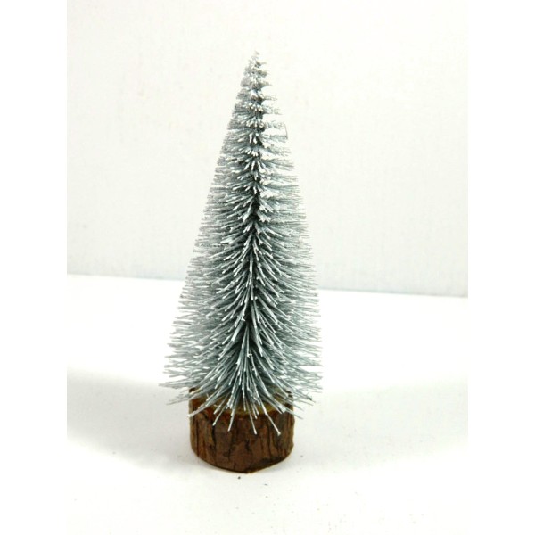 Snow-Covered Pine Cm 12 - Vegetation Tree for Nativity Scene