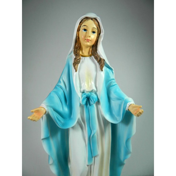 Statua Madonna Immacolata in Resina Cm 40 - Arte Sacra Santo Idea Regalo
