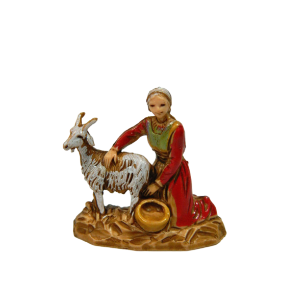 Shepherd Milker of Goat Landi Moranduzzo CM 3,5 - Shepherds Nativity