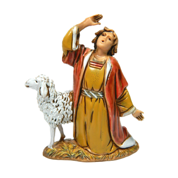 Shepherd Marveled Knee Landi Moranduzzo 6,5 Cm - Shepherd Nativity