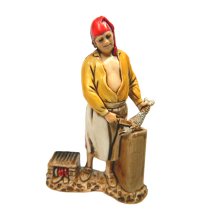 Presepe completo di statue Landi cm 52x55x48 h