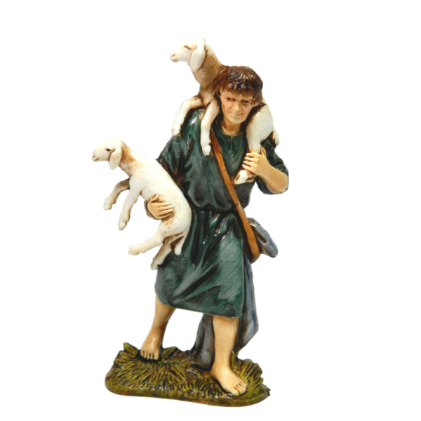 Good Shepherd Shepherd Landi 10 cm - Shepherds for Nativity Scene