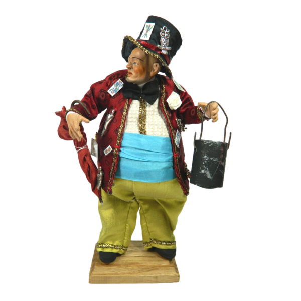 Hunchback Lucky Cm 21 with Cloth Clothes Sciò Sciò Naples Gift Idea