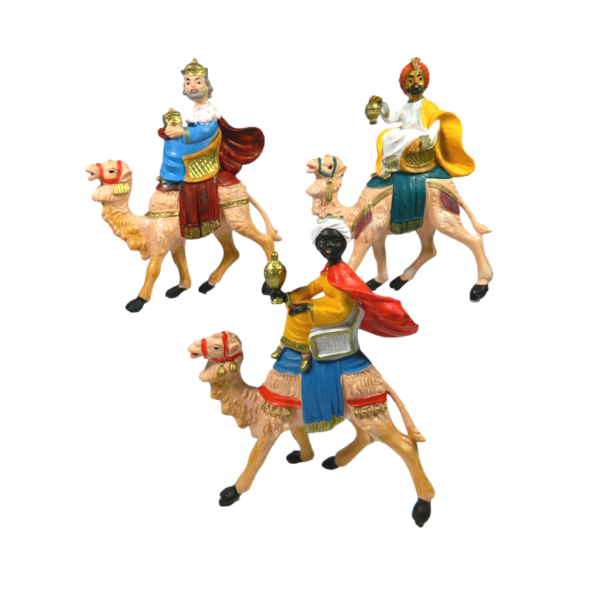 Tris Magi Camel Euromarchi Cm 10 Colored Type - Nativity