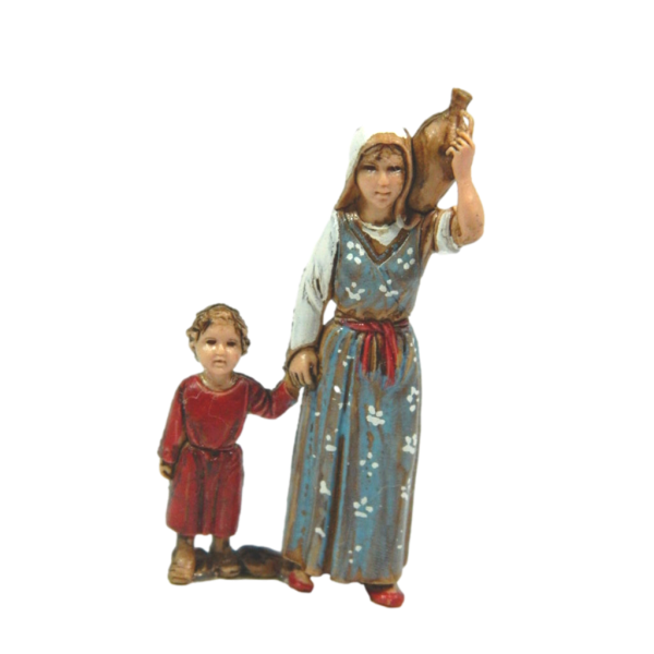 Shepherd Woman with Child Landi Moranduzzo CM 6 - Nativity Shepherds