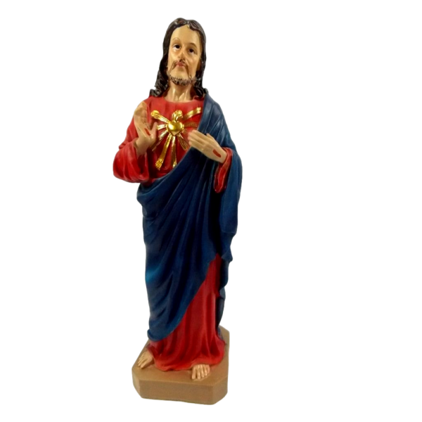 Statue Cm 40 Sacred Heart of Jesus in Resin Sacred Art Holy Gift Idea