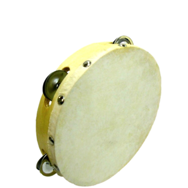 Handmade Tambourine Diameter 19 Cm - Tableau Tarantella Wedding Placeholder