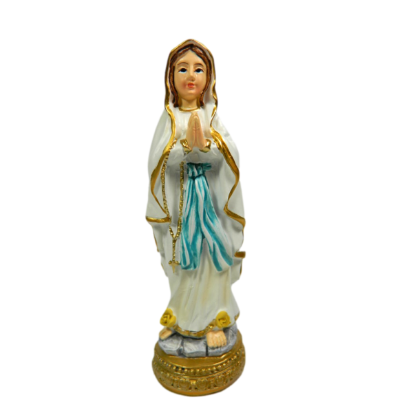 Statue 10cm Madonna of Lourdes - Sacred Art Saint Gift Idea