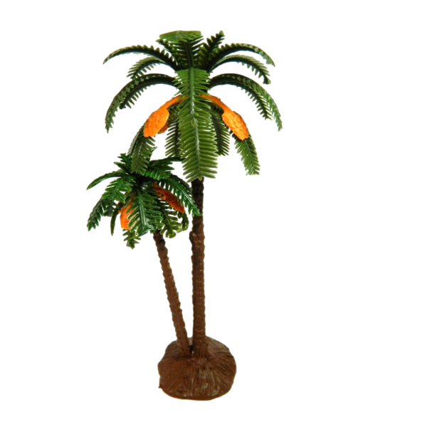 Double Palm Cm 16 - Oasis Desert Tree Vegetation for Nativity Scene