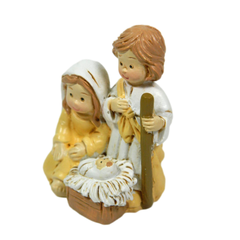 Mini Natività Cm 6h Sacra Famiglia per Lavoretti Scuola Regalini Natale  Presepe, Pastori e Presepi Gambardella