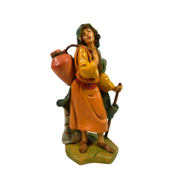 Shepherd Boy with Amphora Fontanini 12 Cm - Shepherds Water Carrier for Nativity Scene