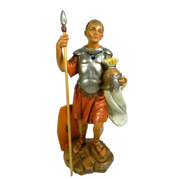 Warrior Shepherd with Spear Fontanini 19 Cm - Centurion Soldier Nativity Scene