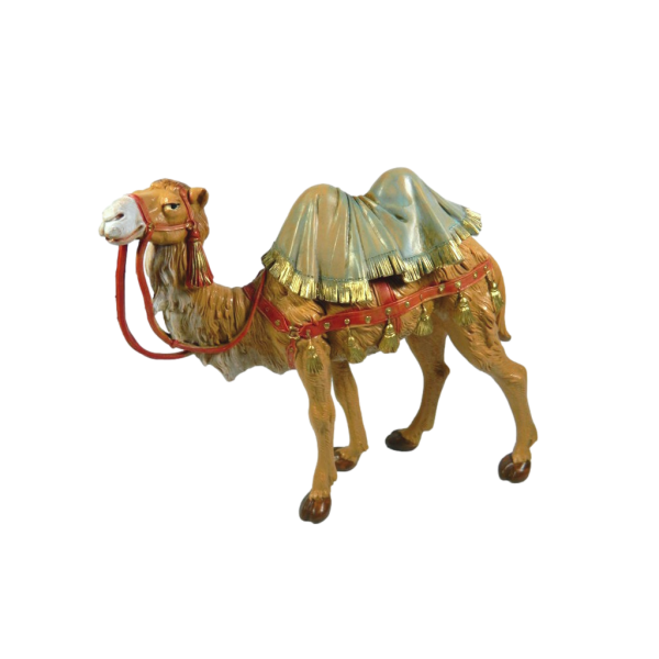 Standing Camel Fontanini for High Shepherds Cm 19 - Animals for Nativity Scene