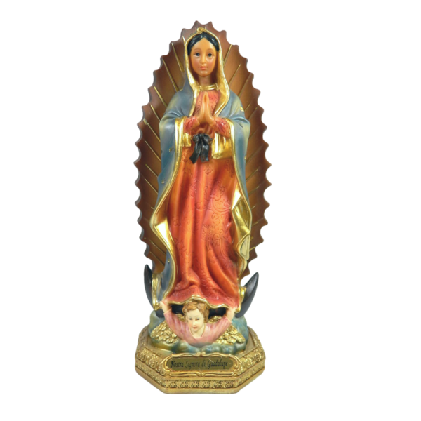 Statue of Our Lady of Guadalupe 23 cm - Sacred Art Saint Gift Idea
