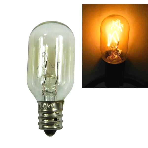 Warm White Replacement Lamp E12 - 15W - 220V