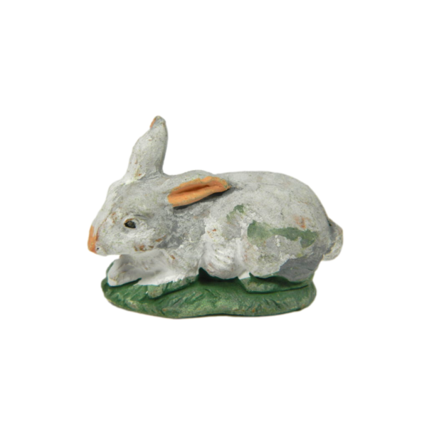 Terracotta Rabbit for Tall Shepherds Cm 9/10 - Animals for Nativity Scene