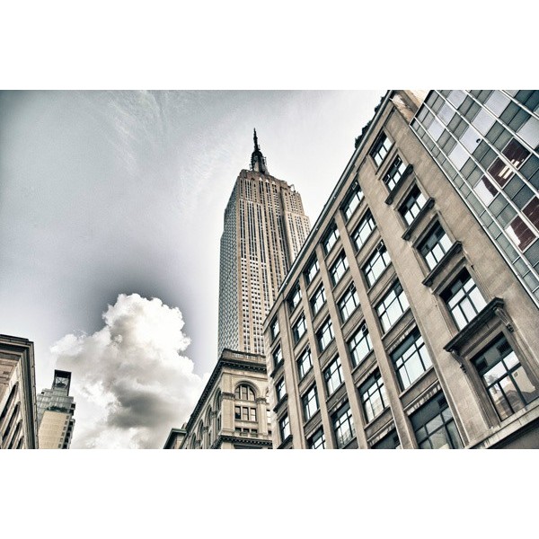 Quadro Grattacieli New York 11 Stampa su Mdf o Tela Swarovski Foto Arredo Casa