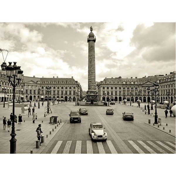 Quadro Vendome Paris Stampa su Mdf o Tela Swarovski Foto Arredo Casa Pannello
