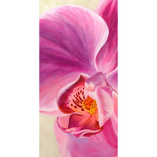 Quadro Piante Fiori Orchidee Viola N 1 Stampa Mdf o Tela Swarovski Arredo Casa